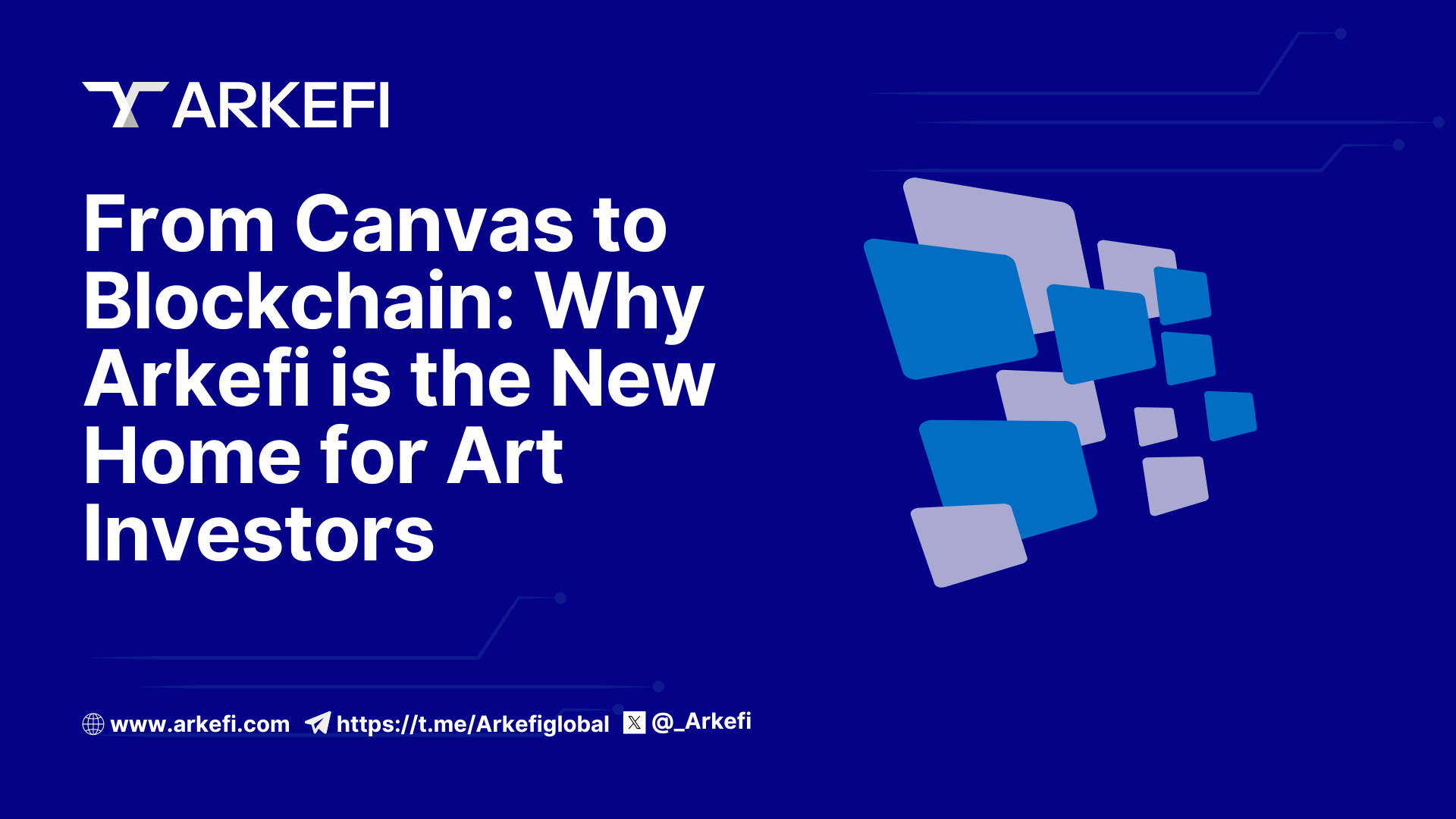 From Canvas to Blockchain: Why Arkefi is the New Home for Art Investors